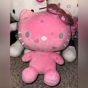 Hello Kitty Pink 50th Anniversary Stuffed Animal